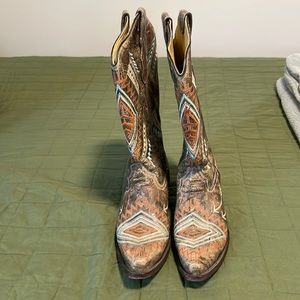 Embroidered Corral boots